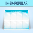 �������������� ����� � 8 ��������� �4 ������� (IN-8K-POPULAR)